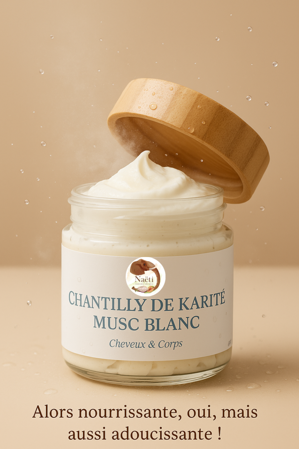 Chantilly de Karité Musc