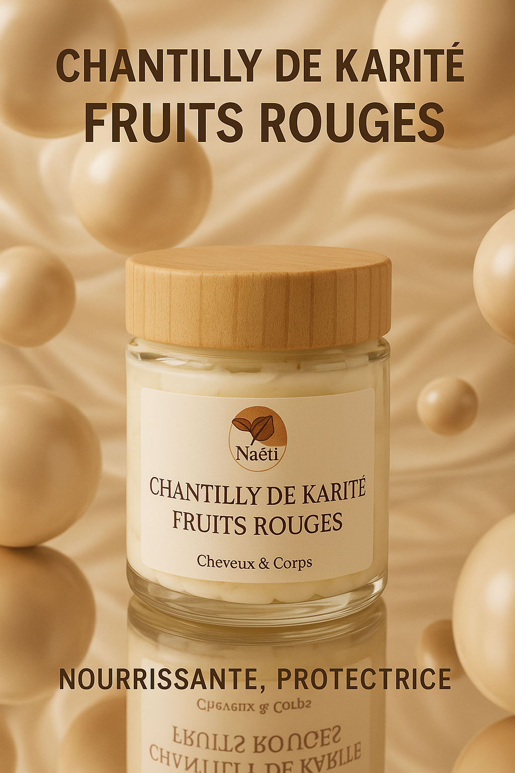 Chantilly de Karité Fruits rouges