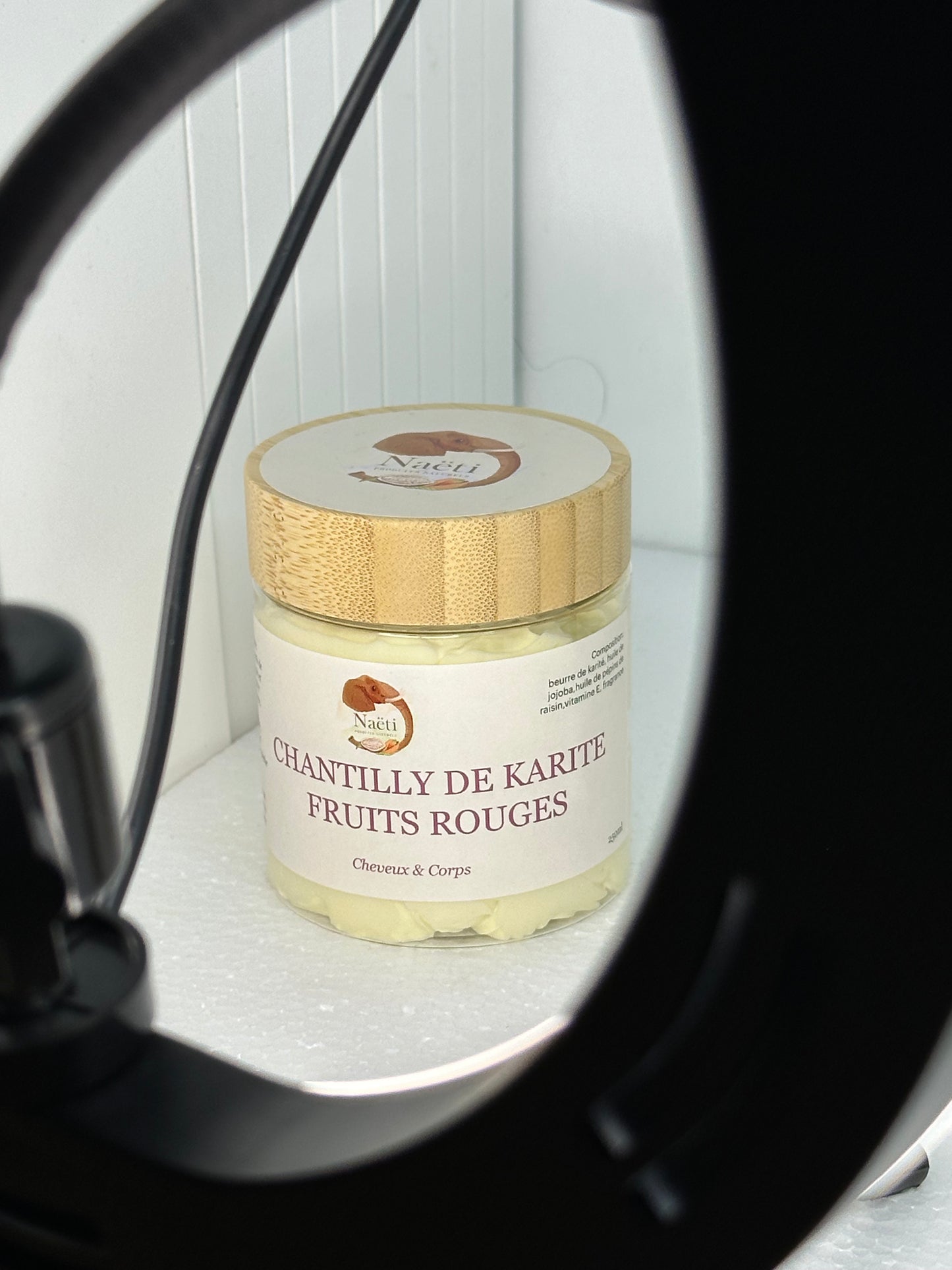 Chantilly de Karité Fruits rouges