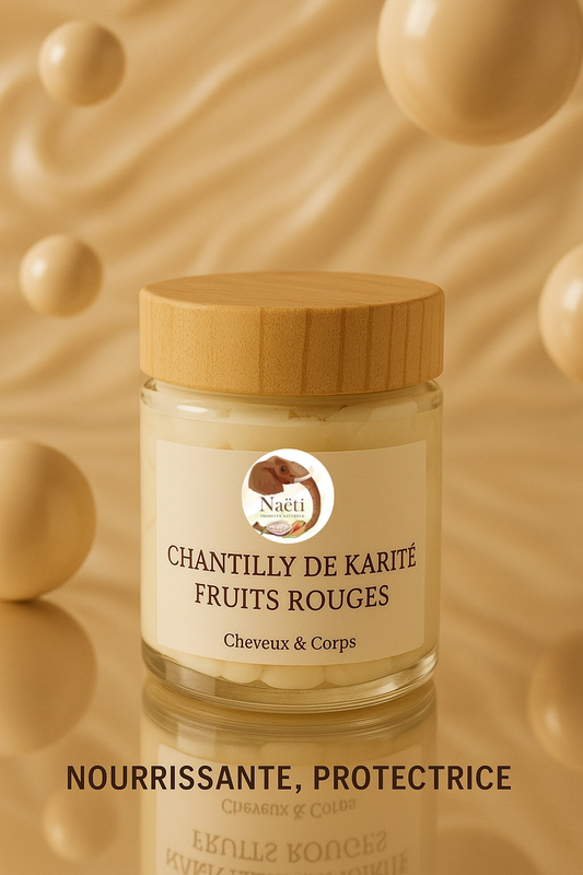 Chantilly de Karité Fruits rouges