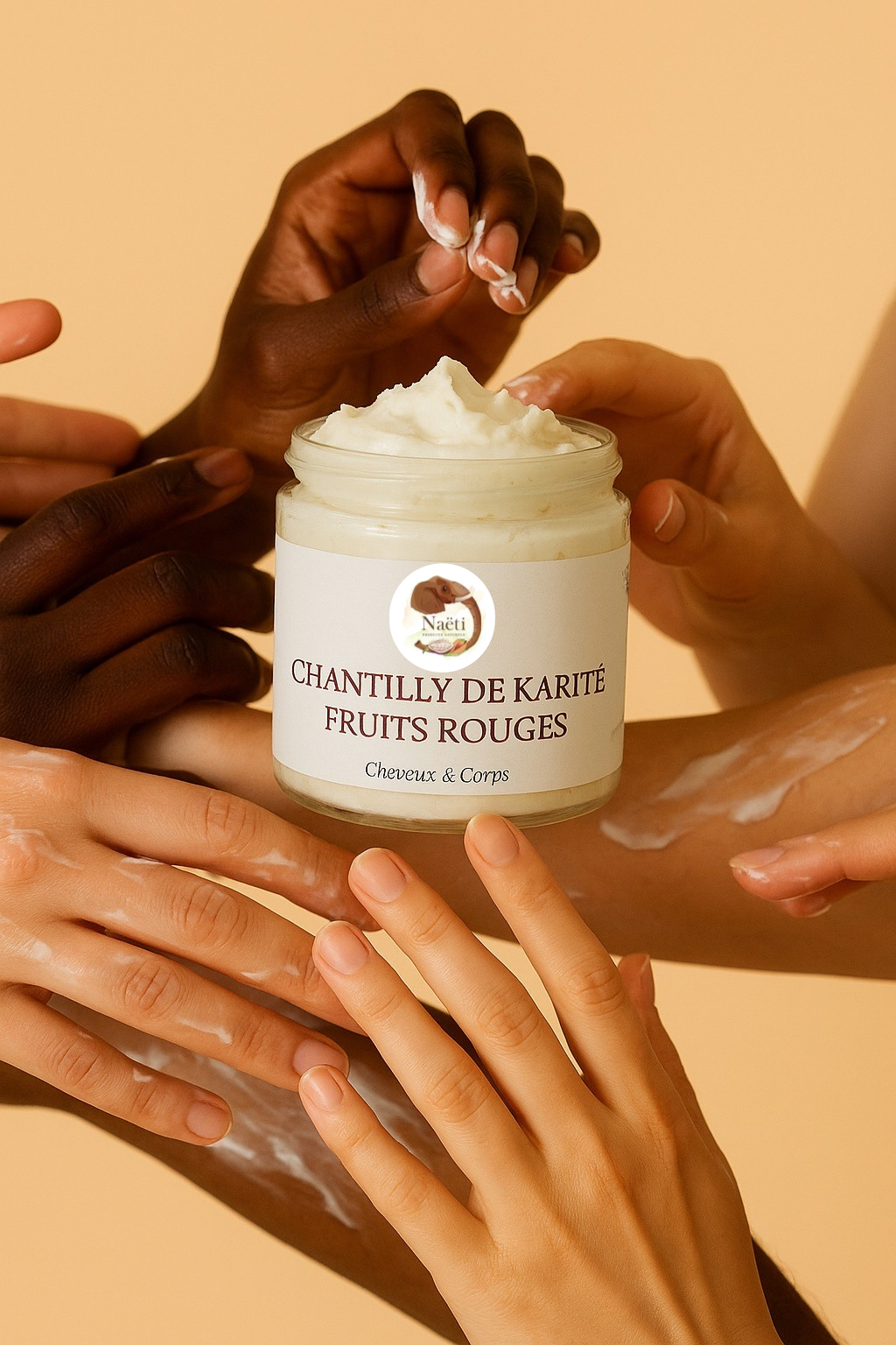 Chantilly de Karité Fruits rouges